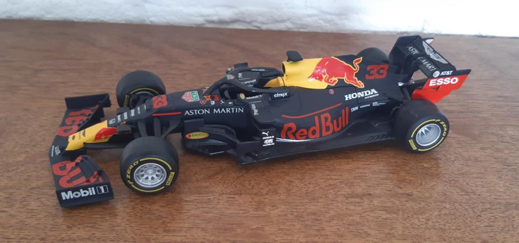 Schaalmodel Red Bull RB16B Max Verstappen 2021 WK, Ophalen of Verzenden