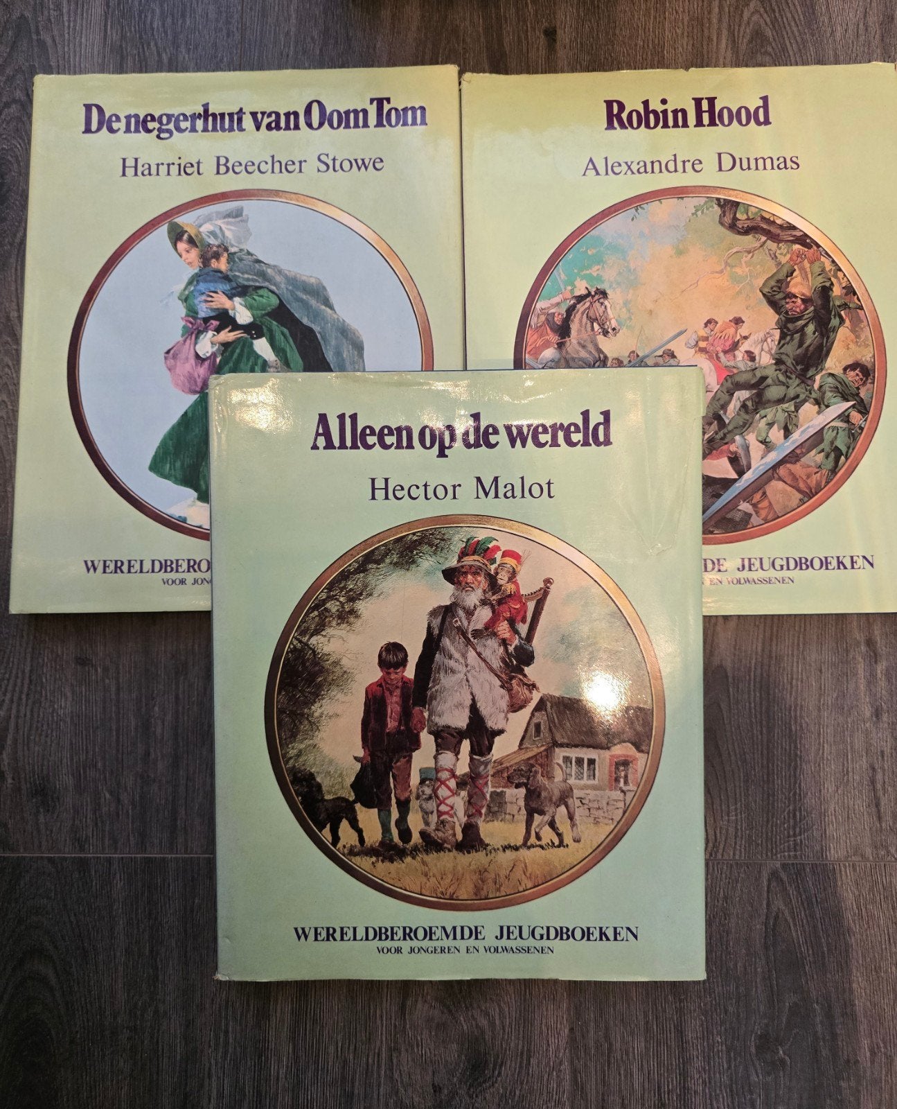 Wereldberoemde Jeugdboeken: 3 Klassiekers, Ophalen, Gelezen, Harriet Beecher Stowe, Alexandre Dumas, Hector Malot, Fictie