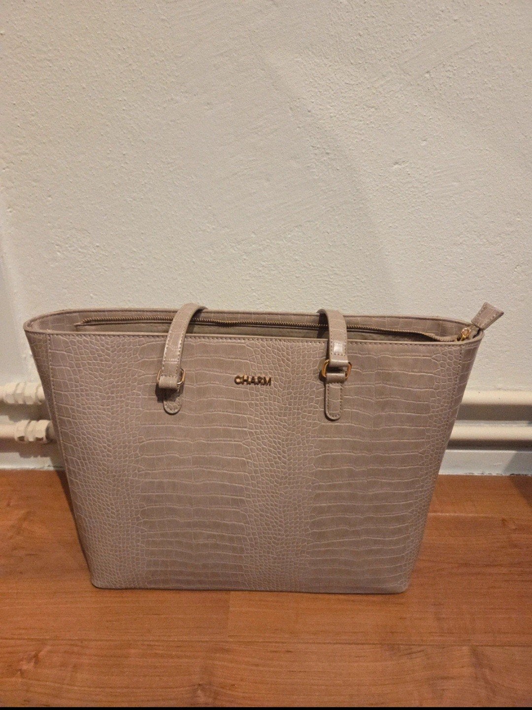 Schooltas/laptoptas Charm, 30 tot 40 cm, Nieuw, Ophalen of Verzenden, Roze