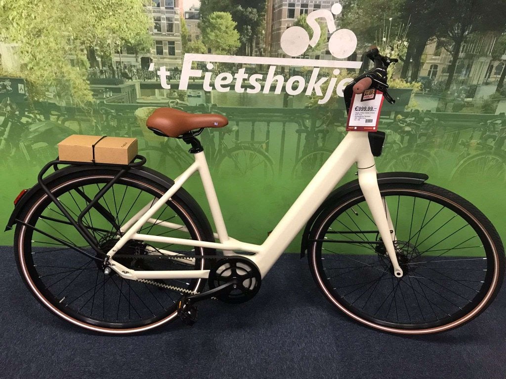 Fietshokje Raaks: Raaks Urban Crème Elektrische fiets, Niet ingevuld, Nieuw, 47 tot 51 cm, 50 km per accu of meer