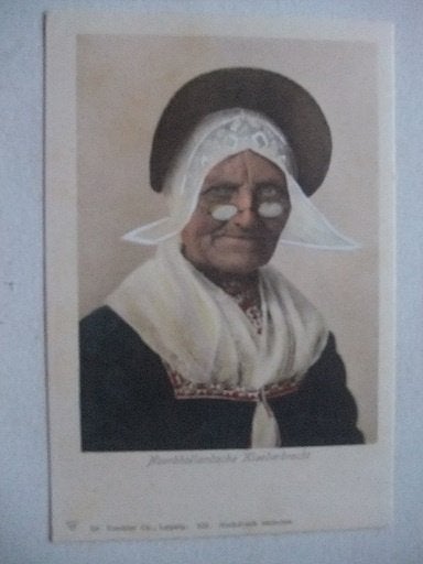 P285 Klederdracht Noord-Holland, Verzenden, Voor 1920, Ongelopen, Noord-Holland