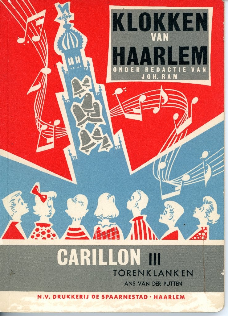 Klokken van Haarlem - Carillon 3 Torenklanken - 1955, Ophalen of Verzenden, Gelezen, Fictie algemeen