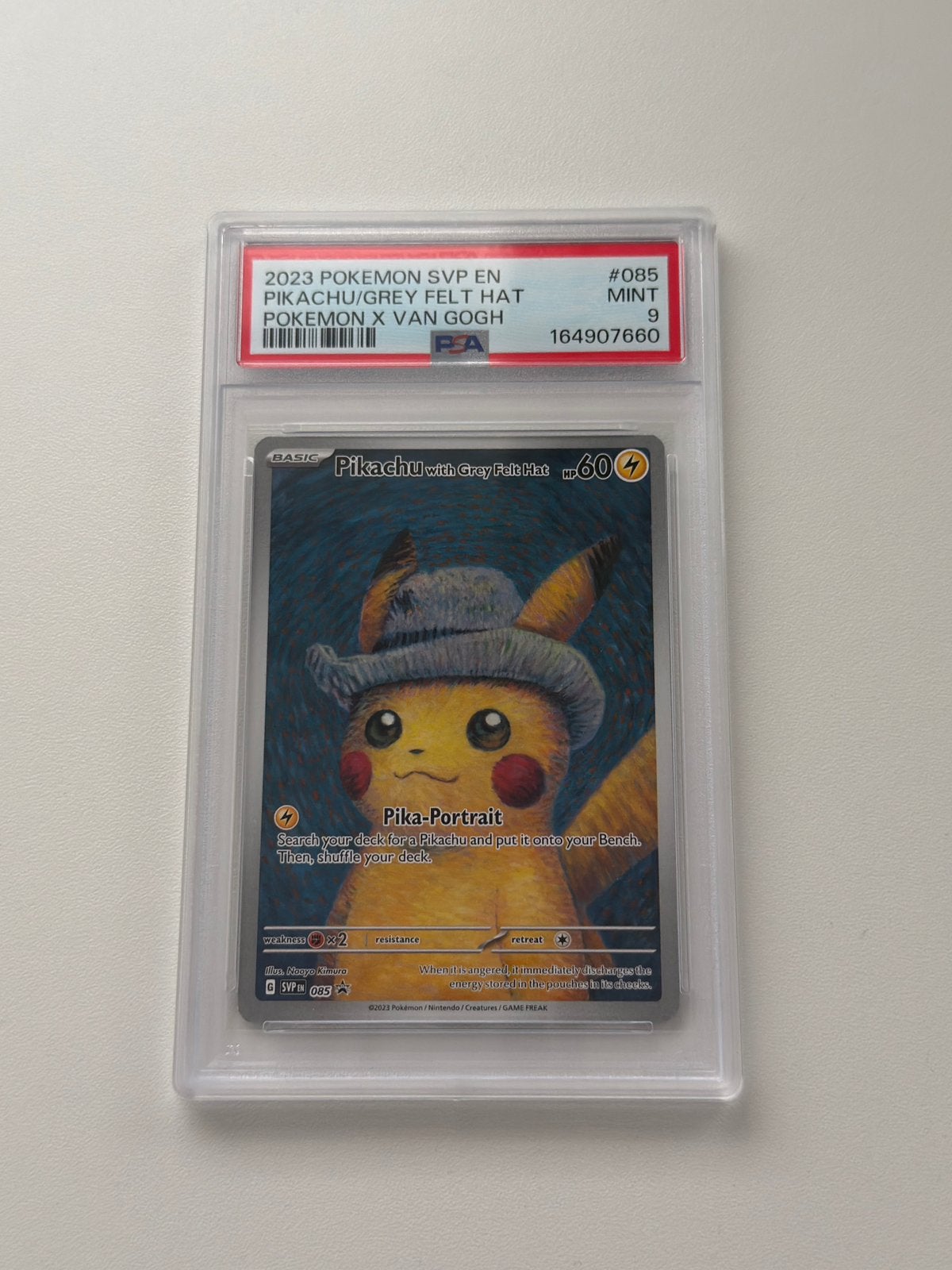 Foto 2 van Pikachu van Gogh - PSA 9
