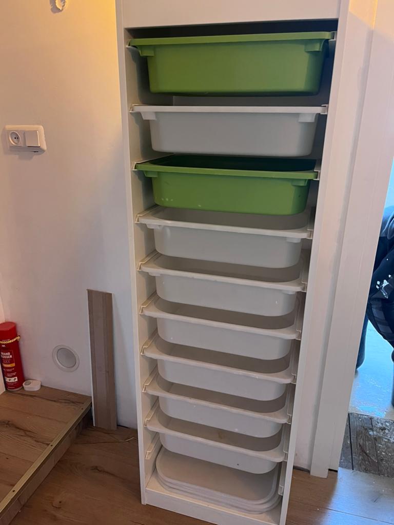 Ladenkast ikea, Ophalen, Zo goed als nieuw