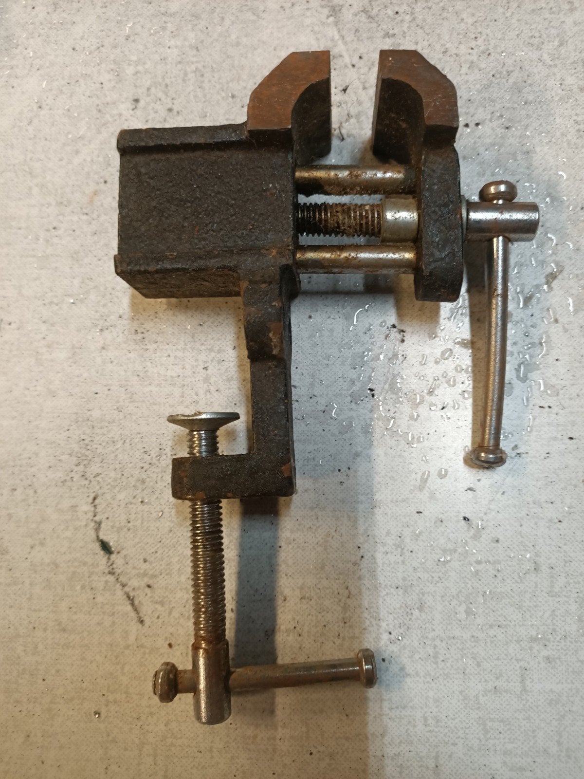 Mini bankschroef micro bankschroef 4cm breed, Ophalen of Verzenden