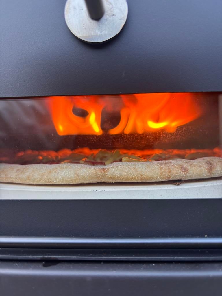 Zo goed als nieuwe pizzaoven op pelletkorrels, Ophalen, Zo goed als nieuw