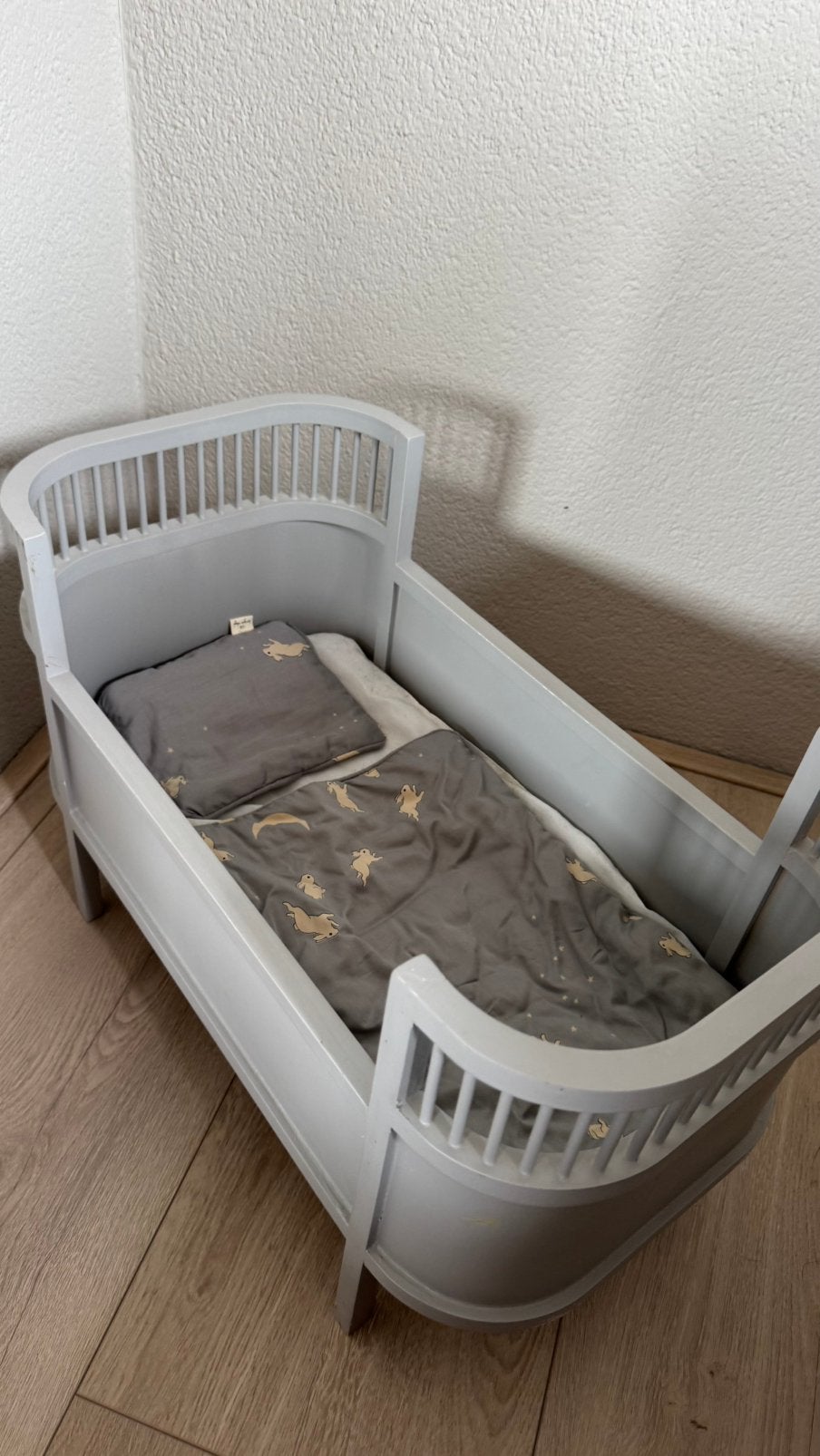 Smallstuff poppenbed inclusief konges sløjd deken, Ophalen, Gebruikt
