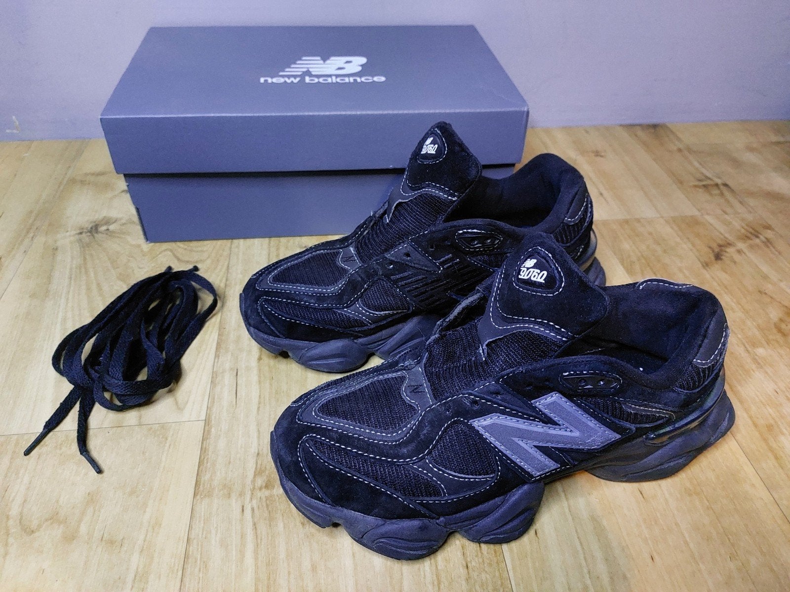 Jongens Schoenen (New Balance) 9060 Black, Ophalen of Verzenden, Jongen, Schoenen