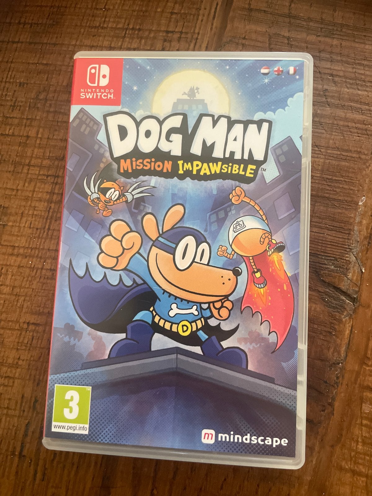 Dog Man: Mission IMPAWSIBLE - Nintendo Switch Game, Ophalen, Zo goed als nieuw, Met games