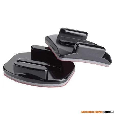 GoPro Curved and Flat Adhesive Mounts, Zwart