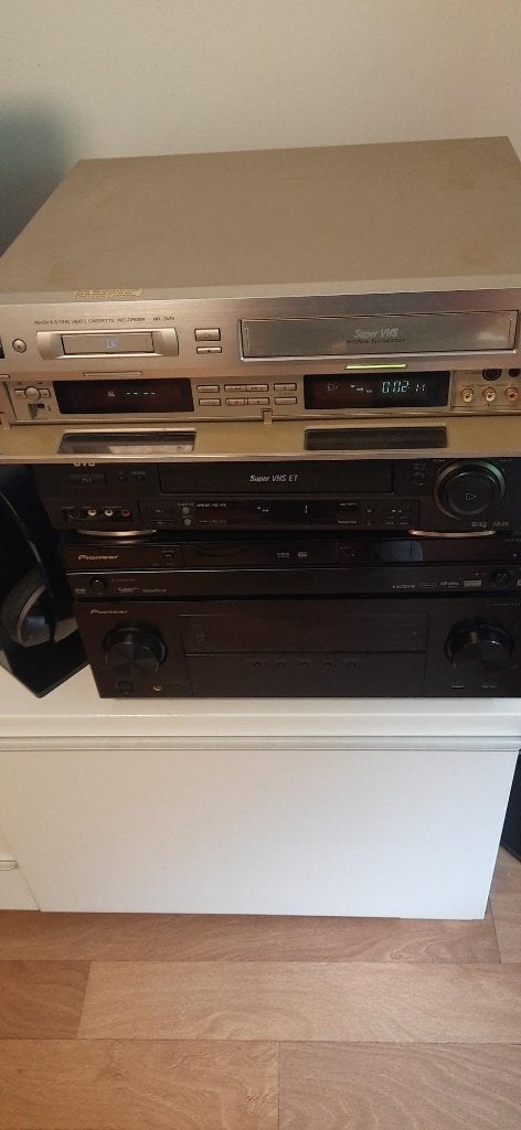 videorecorder jvc   type hr-dvs1     met defect, Ophalen, Gebruikt, Overige typen