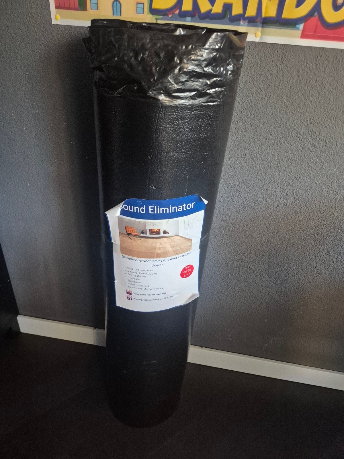Ondervloer voor laminaat, parket, houten vloeren, Overige materialen, 30 cm of meer, Overige typen, Nieuw