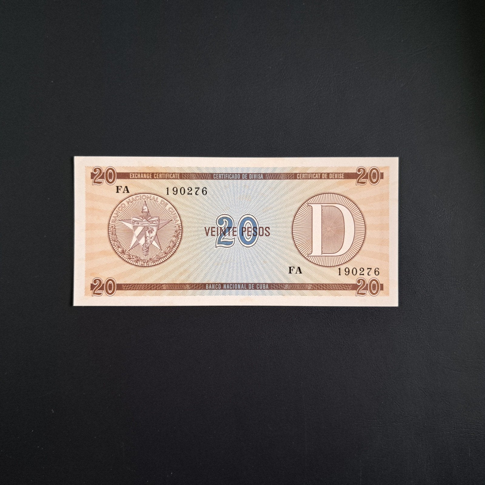 20 peso Cuba #060, Verzenden, Noord-Amerika, Los biljet