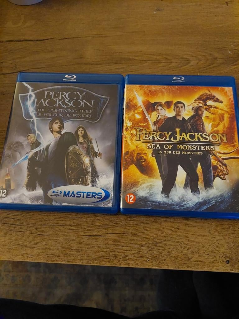 Percy Jackson deel 1 en 2, Ophalen of Verzenden, Zo goed als nieuw