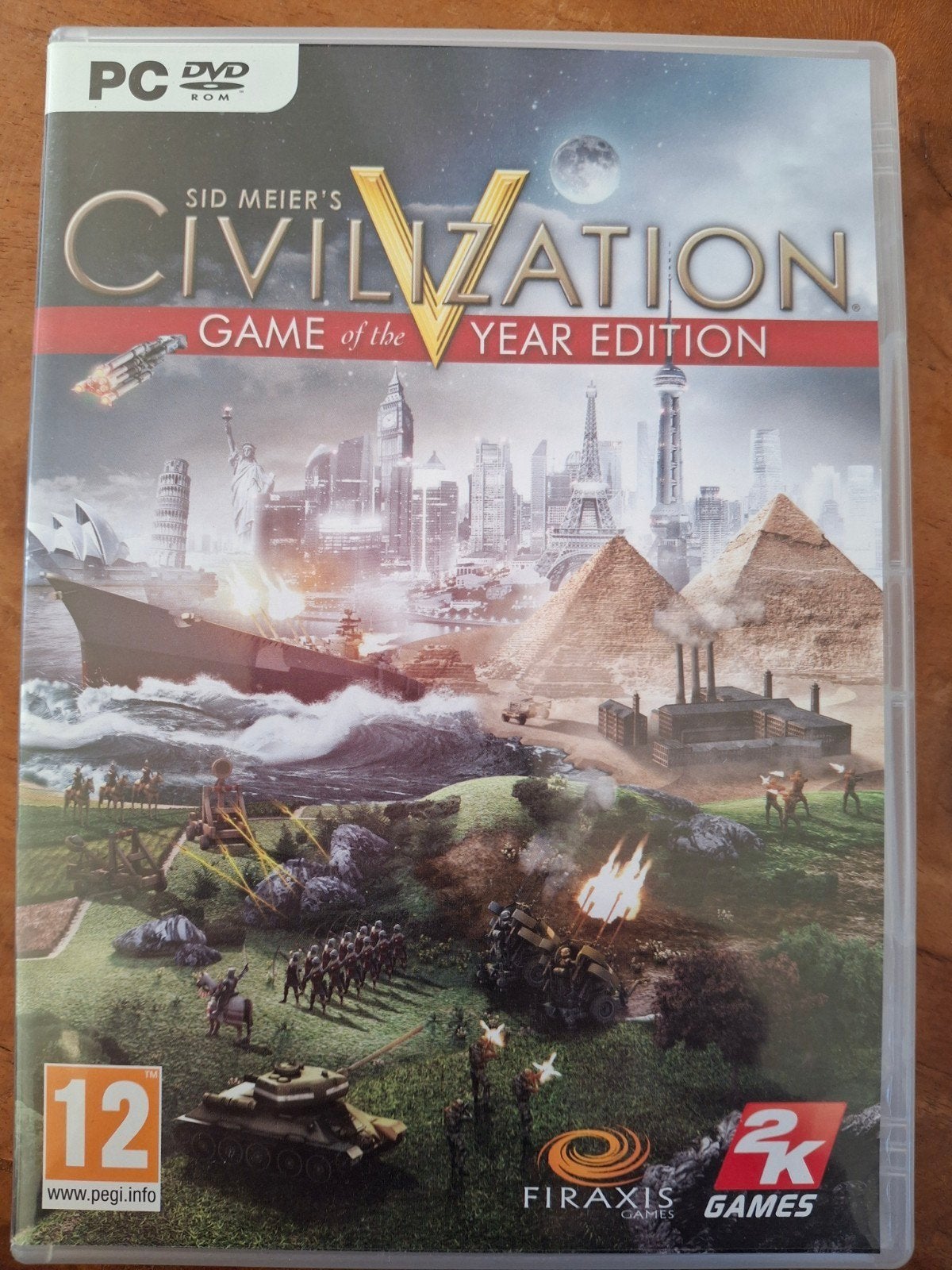 Sid Meier's Civilization V: Game of the Year Edition PC, Online, 1 speler, Ophalen of Verzenden, Zo goed als nieuw
