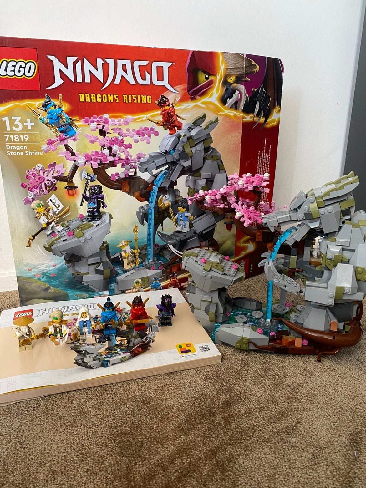 LEGO Ninjago 71819 compleet en met doos, Ophalen, Lego, Zo goed als nieuw, Ninjago