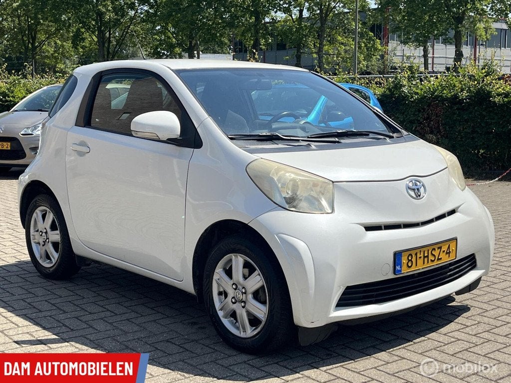 Toyota iQ 1.0 VVTi 181.412 KM, Airco, elektrische Ramen NL A, Auto's, Toyota, Gebruikt, 4 stoelen, Origineel Nederlands, Bedrijf