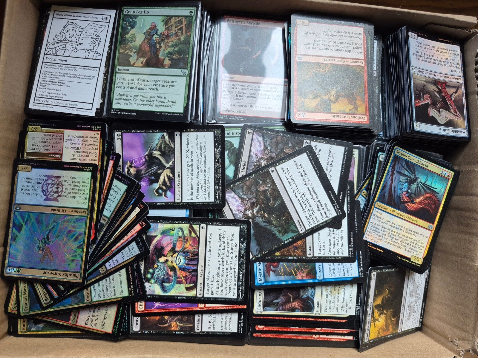 15,7 kg Magic: The Gathering Bulk Kaarten - Diverse, Ophalen, Gebruikt, Meerdere kaarten, Foil