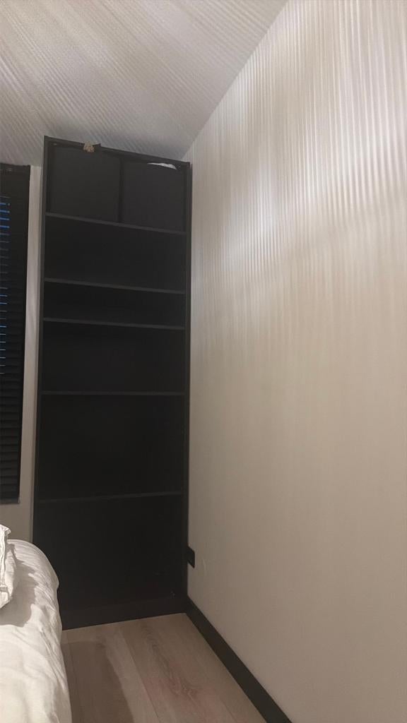 Ikea pax kast 239 75 zwartbruin, 200 cm of meer, Zo goed als nieuw, 50 tot 75 cm, 50 tot 100 cm