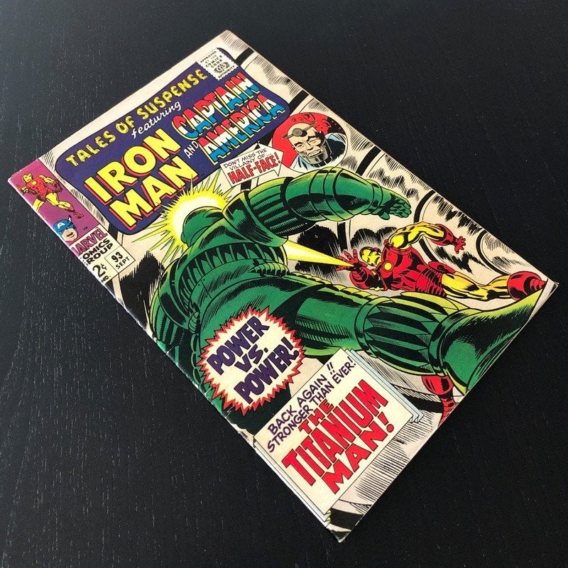 Tales of Suspense Vol.1 #93 (1967) VF- (7.5), Amerika, Marvel Comics, Ophalen of Verzenden, Gelezen