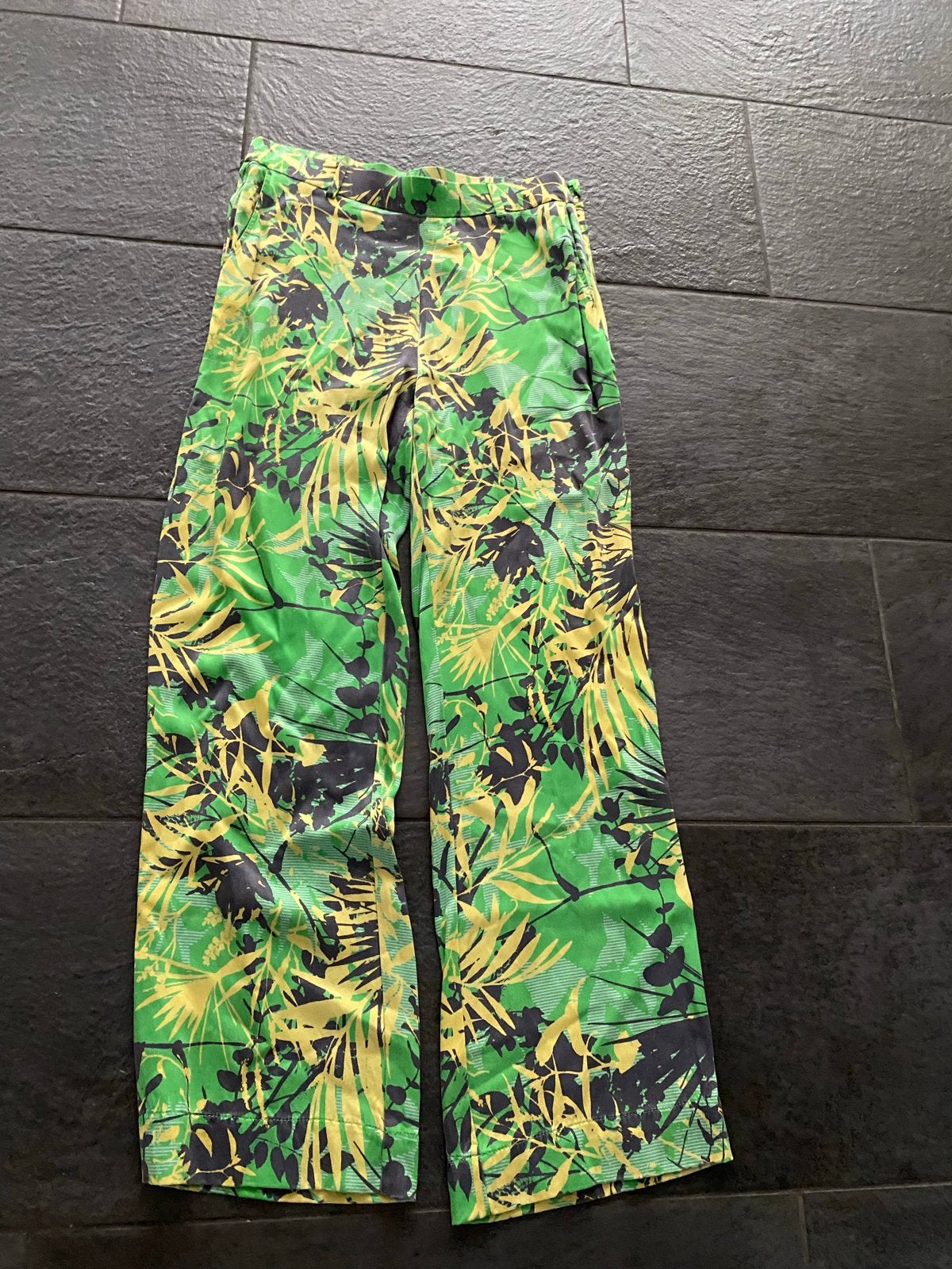 Kyra & Ko Broek met Tropische Print - Maat 38/40 (M), Maat 38/40 (M), Ophalen of Verzenden, Zo goed als nieuw, Lang