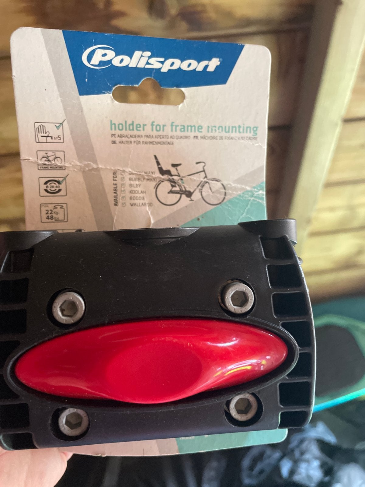 Polisport Fietsstoeltje Frame Bevestiging Nieuw, Ophalen of Verzenden, Nieuw