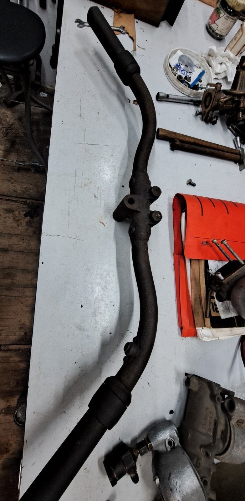 Stuur Indian jaren 30, Motoren, Ophalen