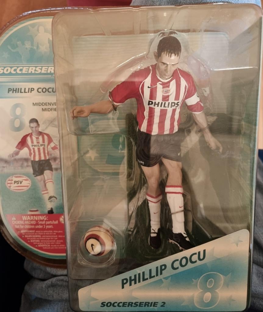 PSV Soccerserie - 2005 - Phillip Cocu - Nieuw in blister, Ophalen of Verzenden, Zo goed als nieuw, Gebruiksvoorwerp