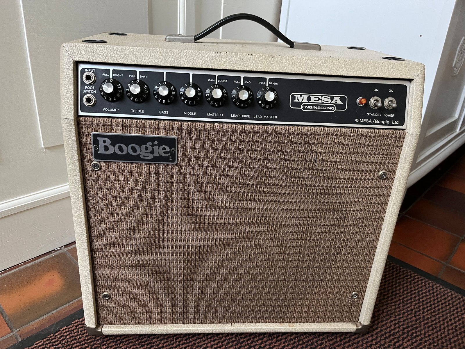 Mesa Boogie Mk2 gitaar buizenversterker, Muziek en Instrumenten, Ophalen, Gebruikt, Gitaar, Minder dan 50 watt
