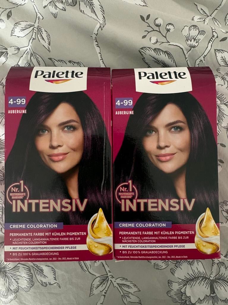 Haarverf palette aubergine, Ophalen, Nieuw