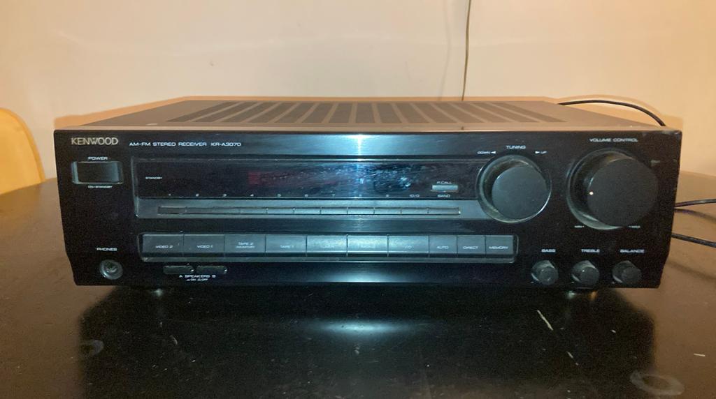 Versterker Kenwood / AM-FM stereo receiver KR-A3070, Audio, Tv en Foto, Tuners, Ophalen, Gebruikt