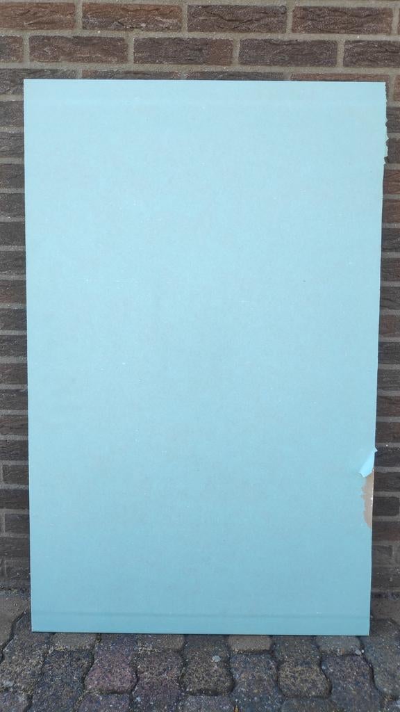 Gipsplaat groen 0.75x1.20x0.0125m, Doe-het-zelf en Verbouw, Platen en Panelen, Ophalen