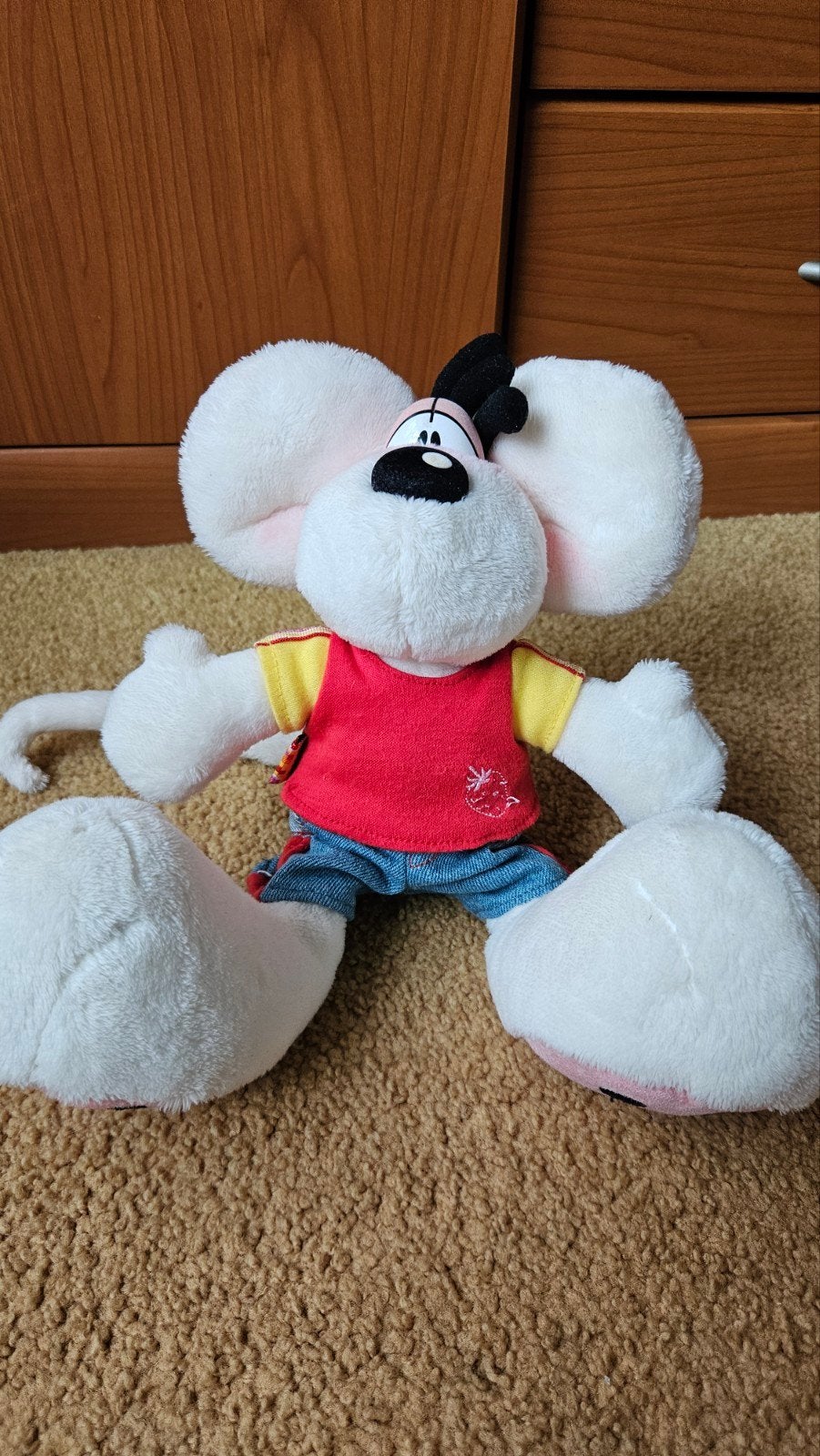 Diddl knuffel, Ophalen of Verzenden, Zo goed als nieuw, Knuffel