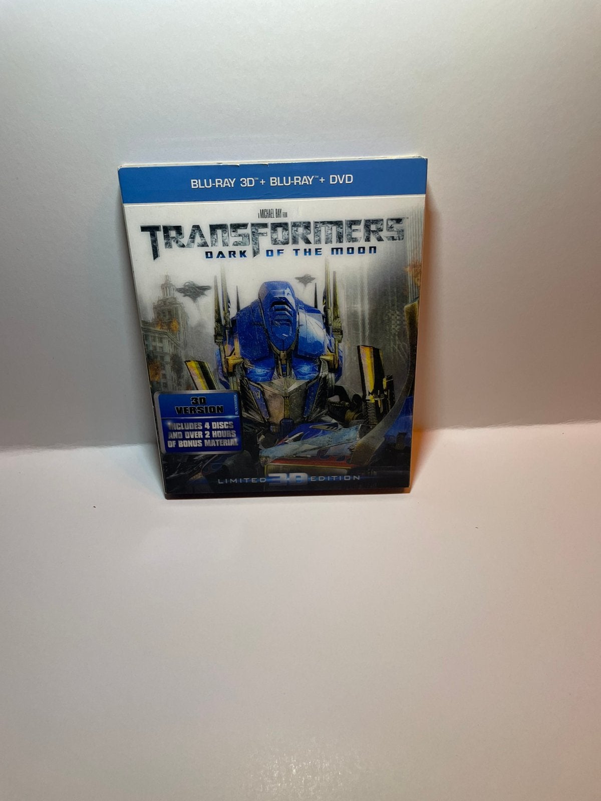 Transformers dark of the moon 3D + Blu ray + CD edition, Ophalen of Verzenden, Zo goed als nieuw