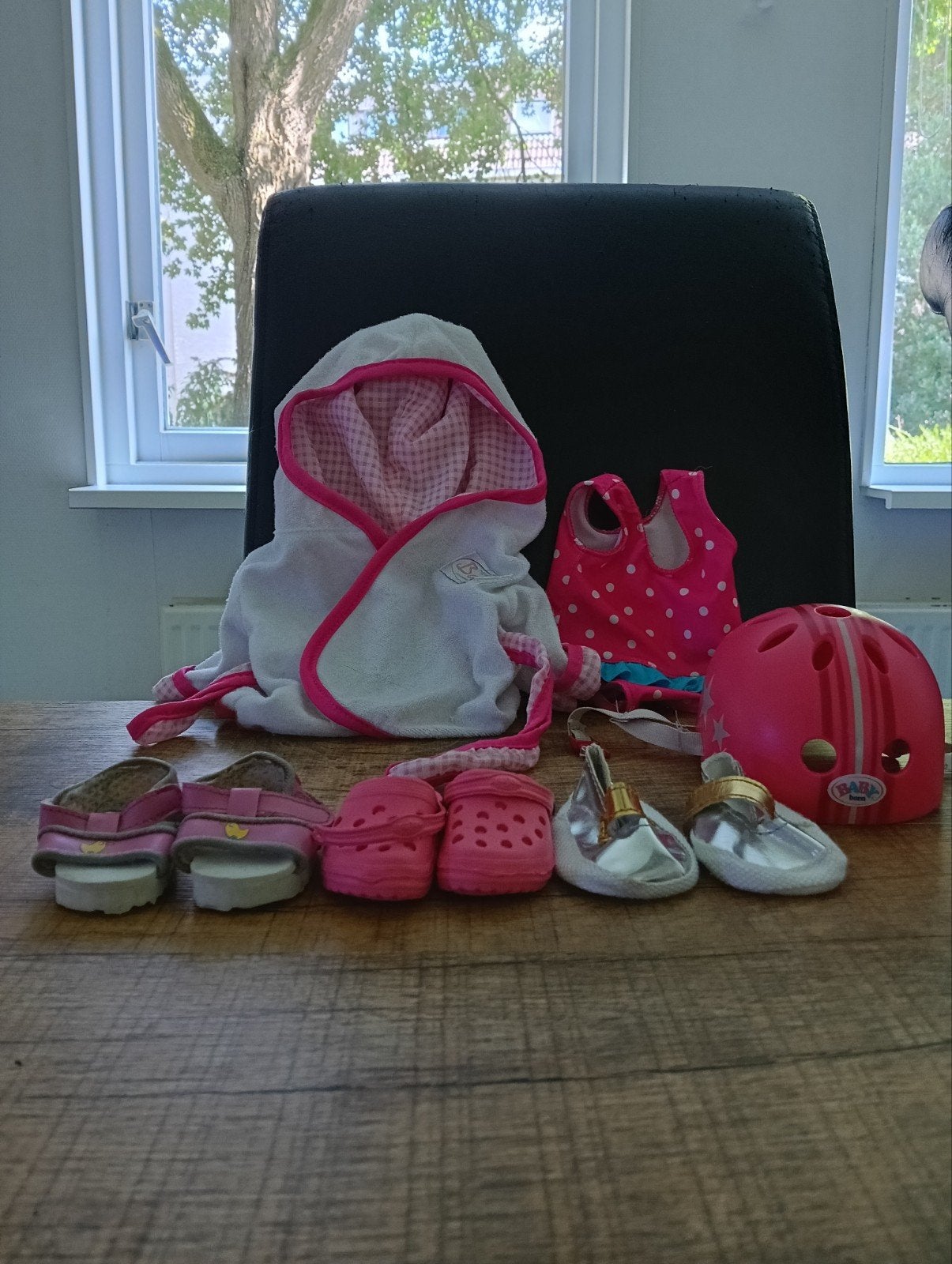 Baby Born fiets, potje, draagstoel en accessoires, Ophalen, Gebruikt, Babypop