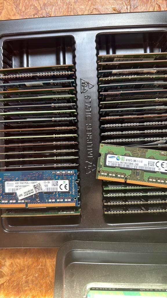 Partij sodimms ddr3, Ophalen of Verzenden, Gebruikt, DDR3, Laptop