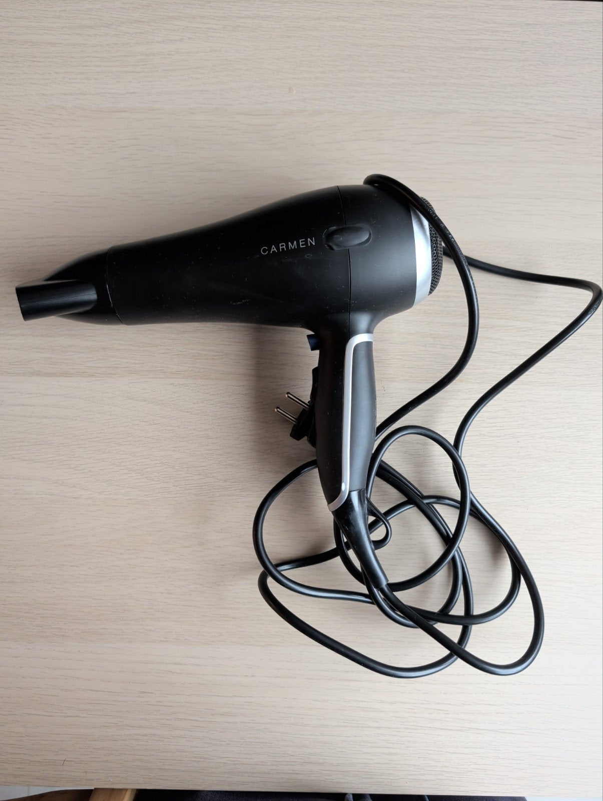 Carmen Föhn HD2195 - Krachtige 2000W Haardroger (Hair dryer), Ophalen of Verzenden, Gebruikt, Haarverzorging