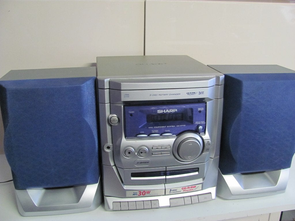 SHARP stereoset mini componet system CD-XP110, Gebruikt, Microset, Ophalen of Verzenden, Tuner of Radio