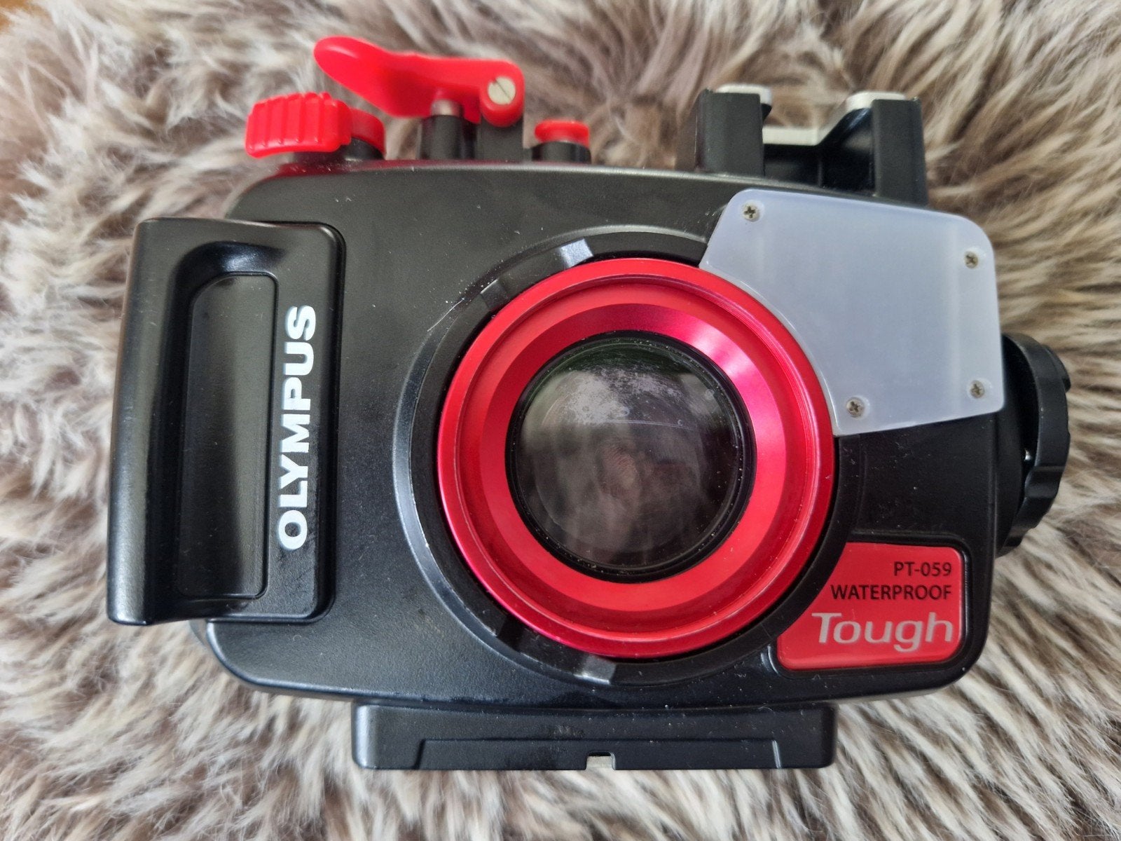 olympus onderwater behuizing, Audio, Tv en Foto, Olympus, Ophalen of Verzenden, Zo goed als nieuw, Compactcamera