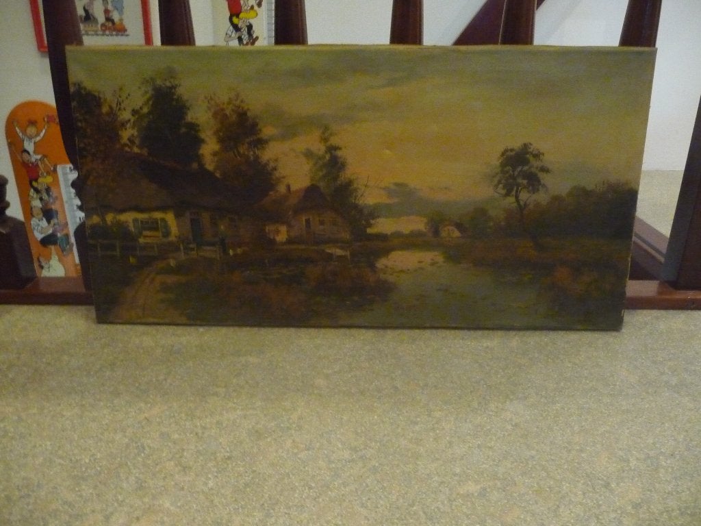 Schilderij, Antiek en Kunst, Kunst | Schilderijen | Klassiek, Ophalen
