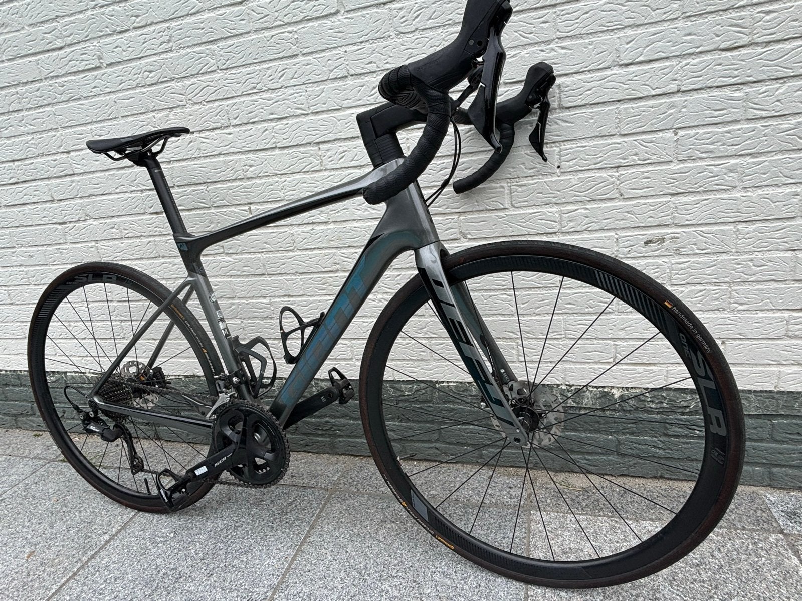 Giant Defy Advanced Pro 2 M Charcoal racefiets, Ophalen, 28 inch, Gebruikt, Giant