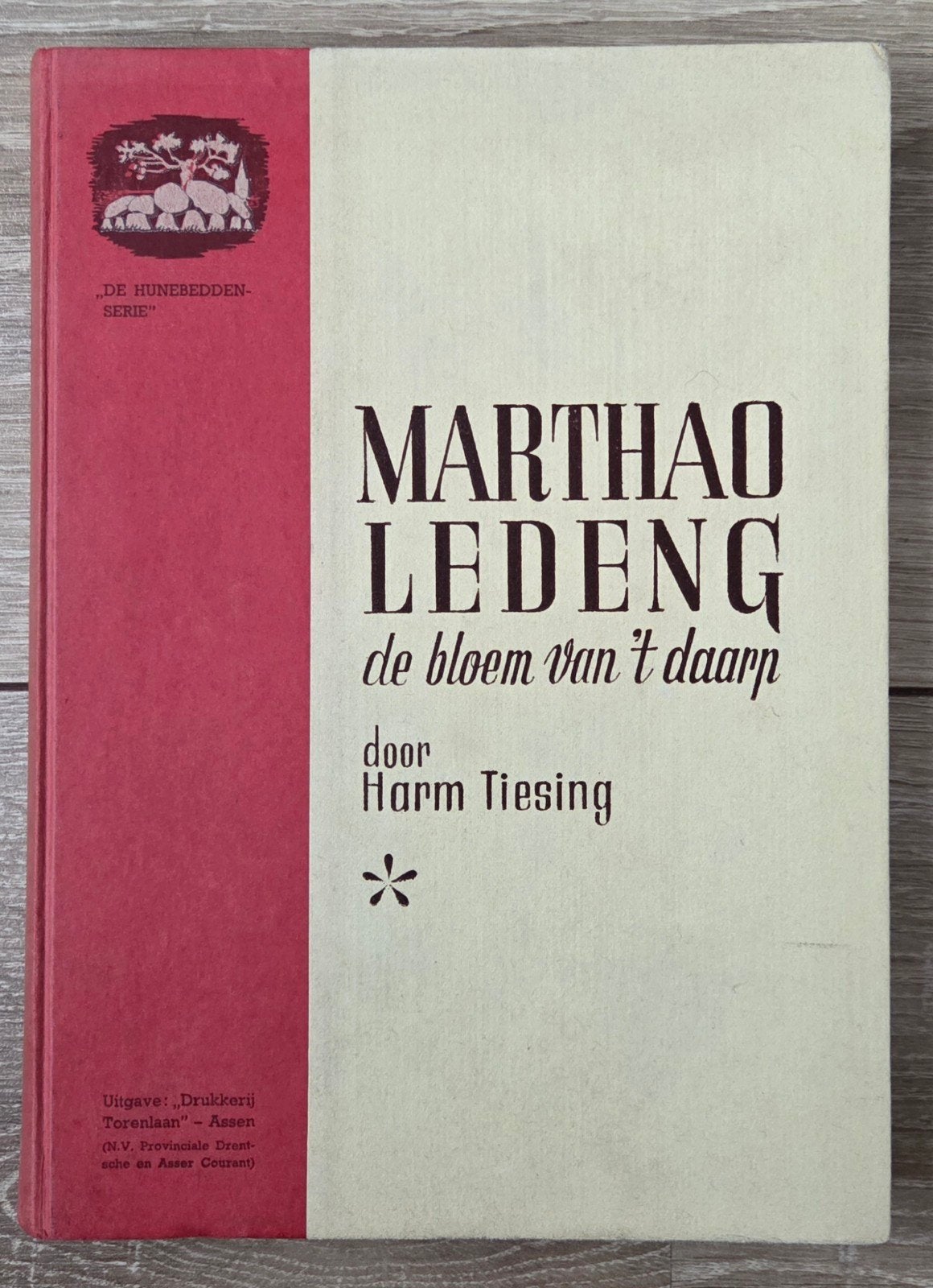 Harm Tiesing - Marthao Ledeng, Boeken, Ophalen of Verzenden, Gelezen, Harm Tiesing