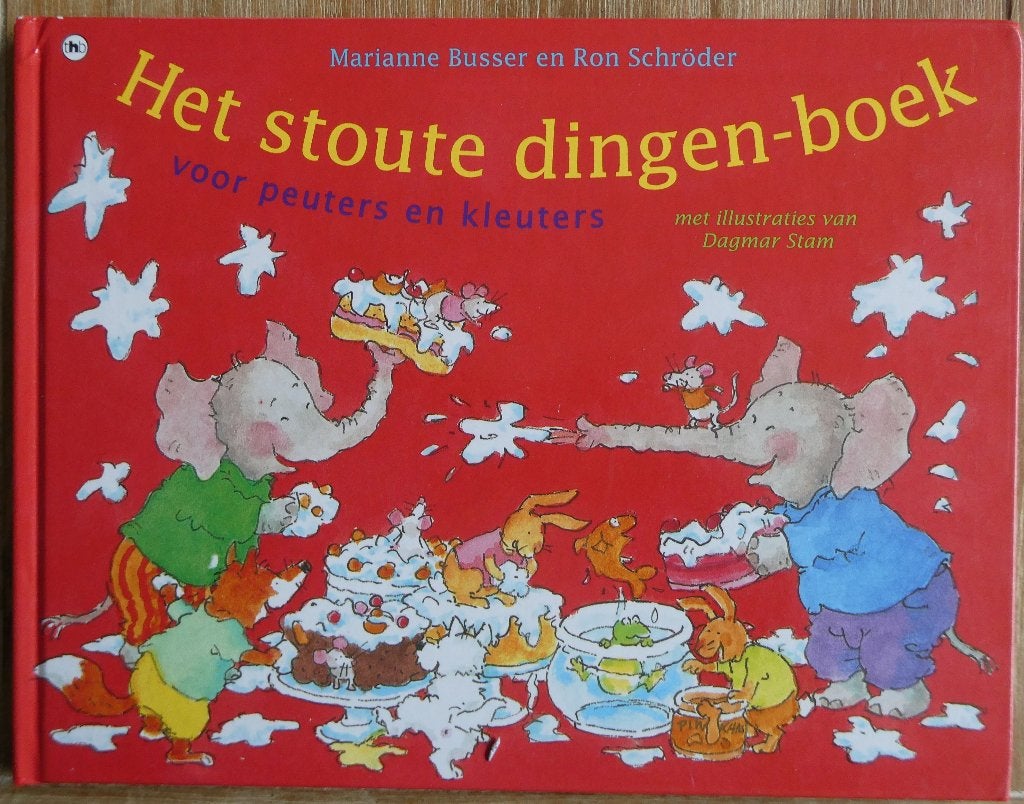 Het stoute dingen boek - Busser en Schroder, Fictie algemeen, Jongen of Meisje, Ophalen of Verzenden, Zo goed als nieuw