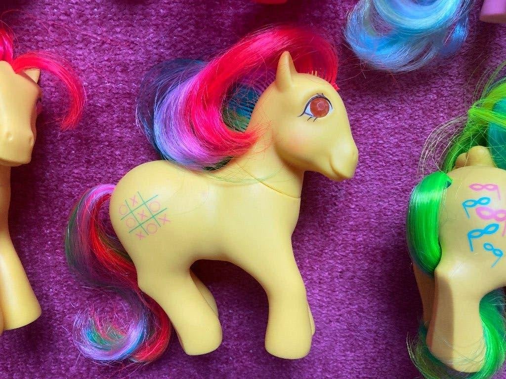 My Little Pony G1 Twinkle Eye Tic Tac Toe, Ophalen of Verzenden, Gebruikt