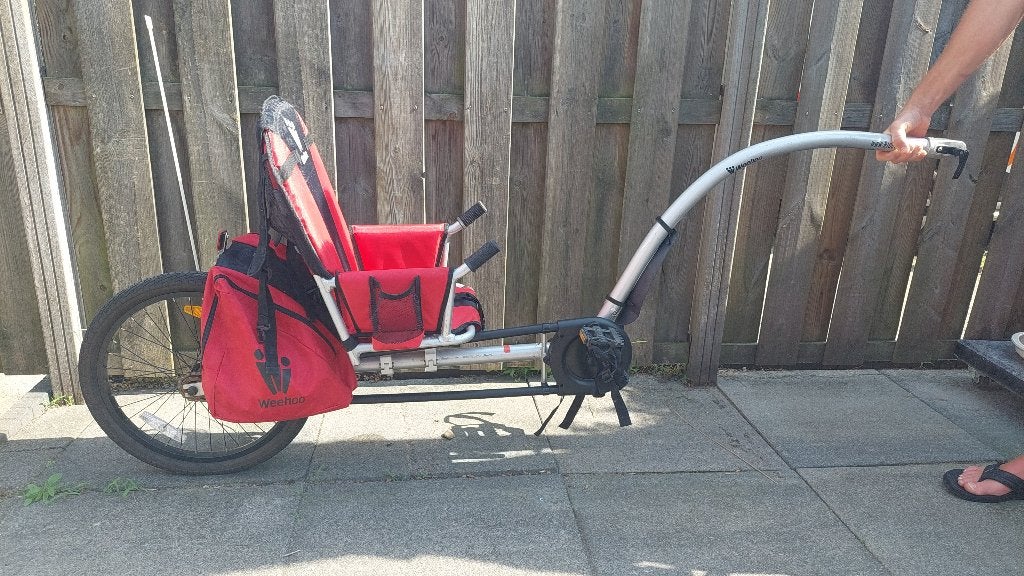 Weehoo aanhangfiets, Fietsen en Brommers, Gebruikt, Aanhangfiets, 40 tot 60 kg, Ophalen