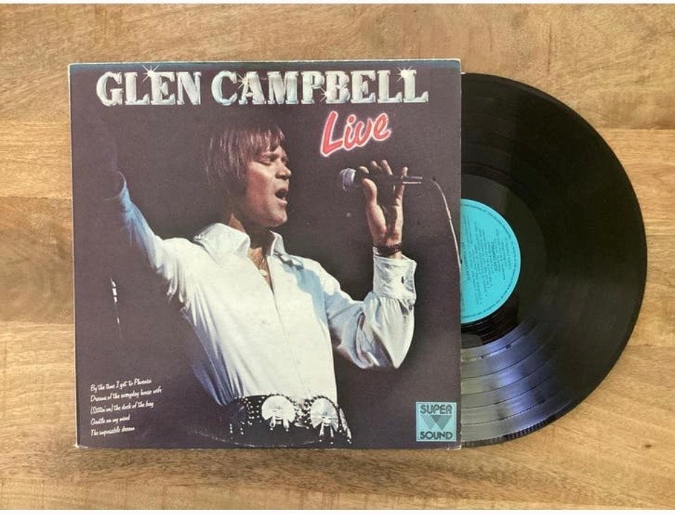 Glen Campbell - Live (LP), Ophalen of Verzenden, 12 inch, LP