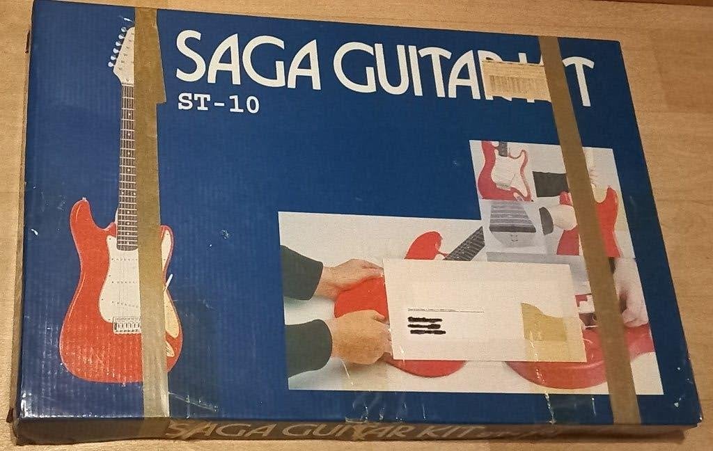 Saga Gitaar Kit ST-10 - Bouw je eigen elektrische gitaar, Ophalen, Nieuw, Solid body, Overige merken