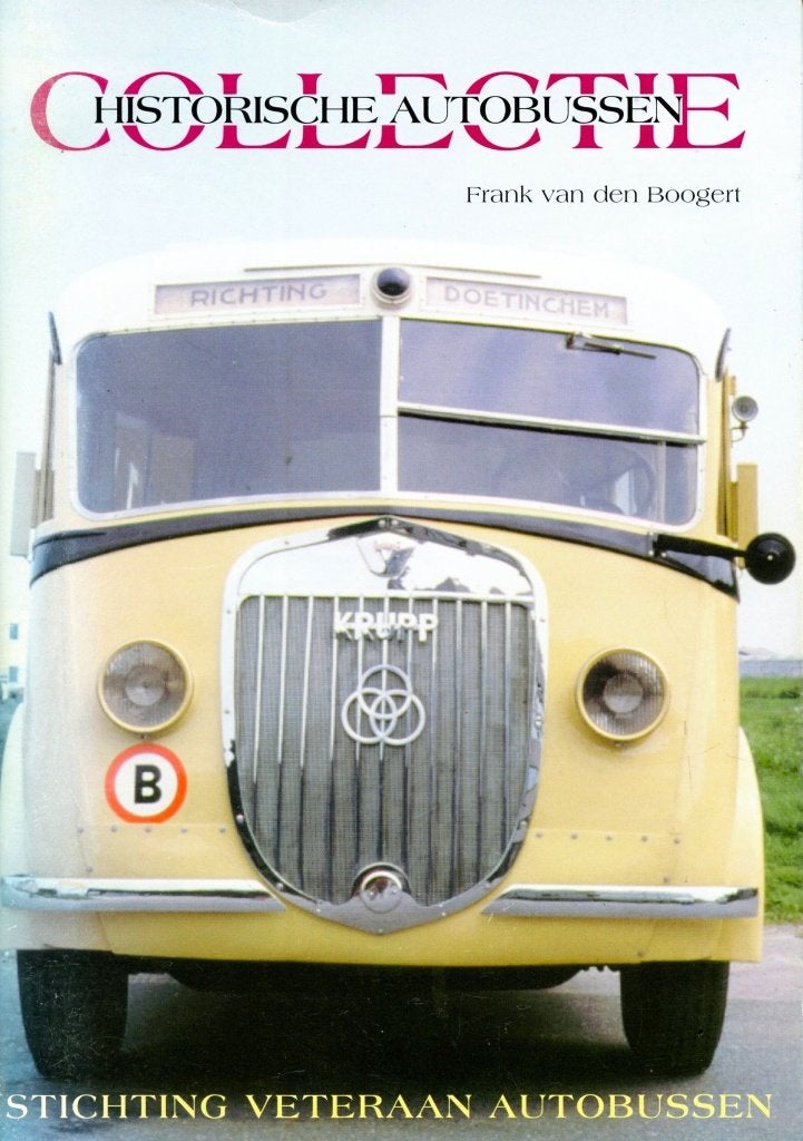 Collectie historische autobussen Stg. Veteraan Autobussen, Ophalen of Verzenden, Zo goed als nieuw, Frank van den Boogert, Bus