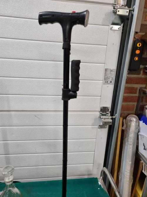 wandelstok met lamp en alarm inklapbaar, Ophalen of Verzenden, 'T Olde Gre-j, Info@toldegrej.nl, Endepoelstraat 20f Didam