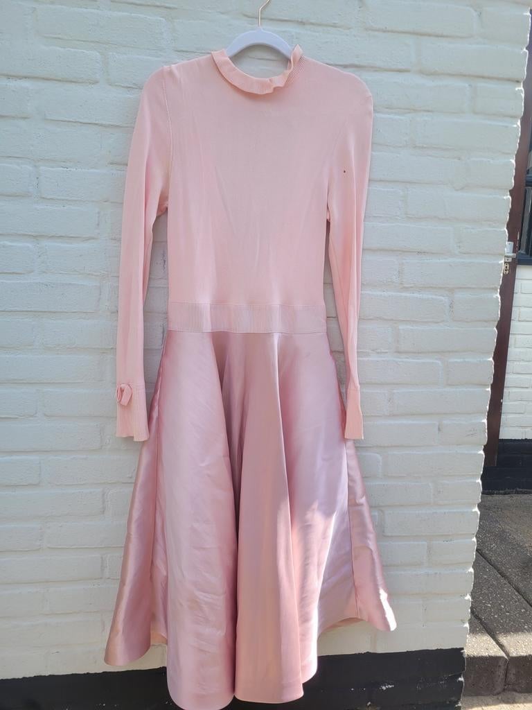 Ted baker jurk, Verzenden, Zo goed als nieuw, Knielengte, Roze